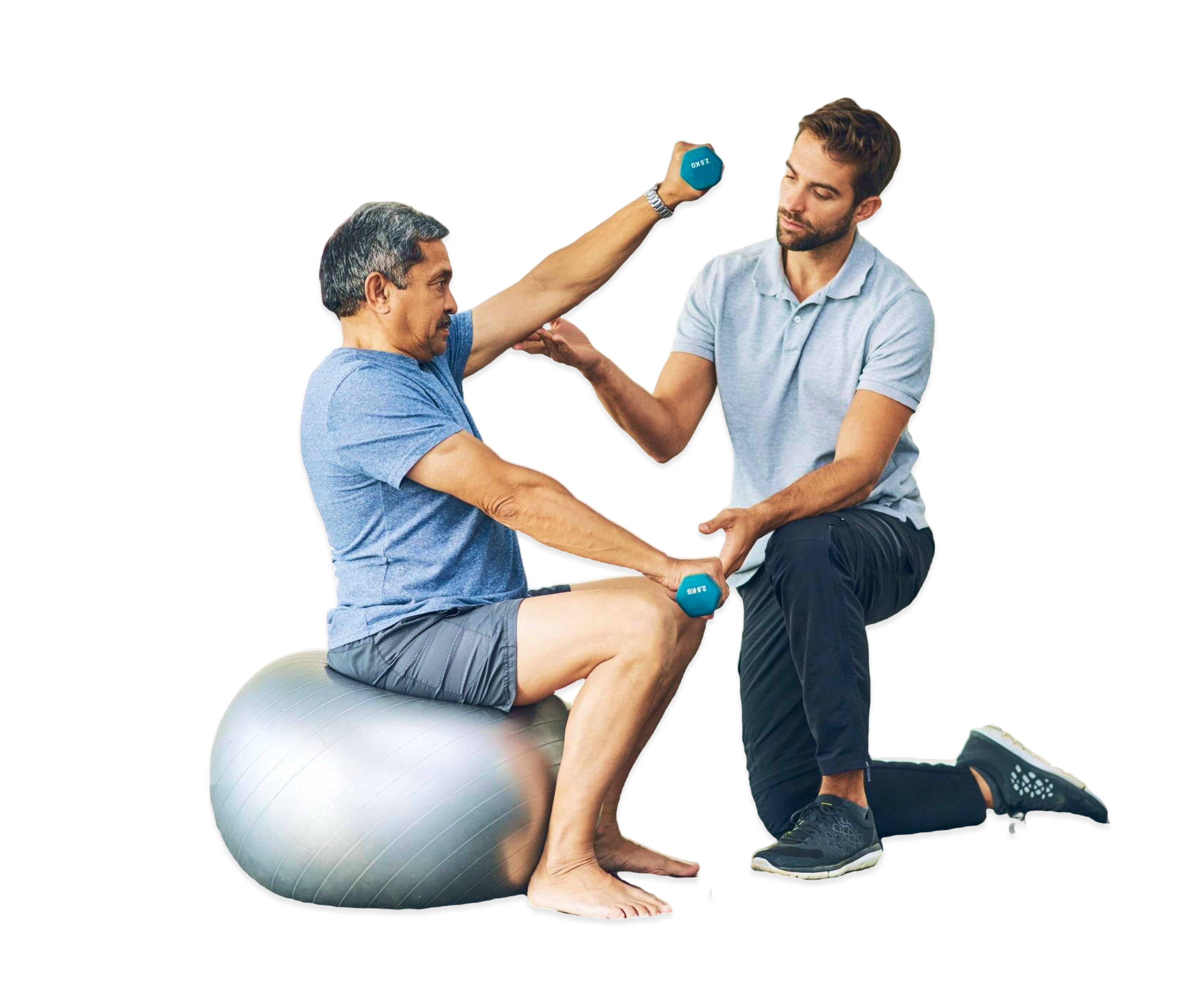 Physiotherapist Assisting